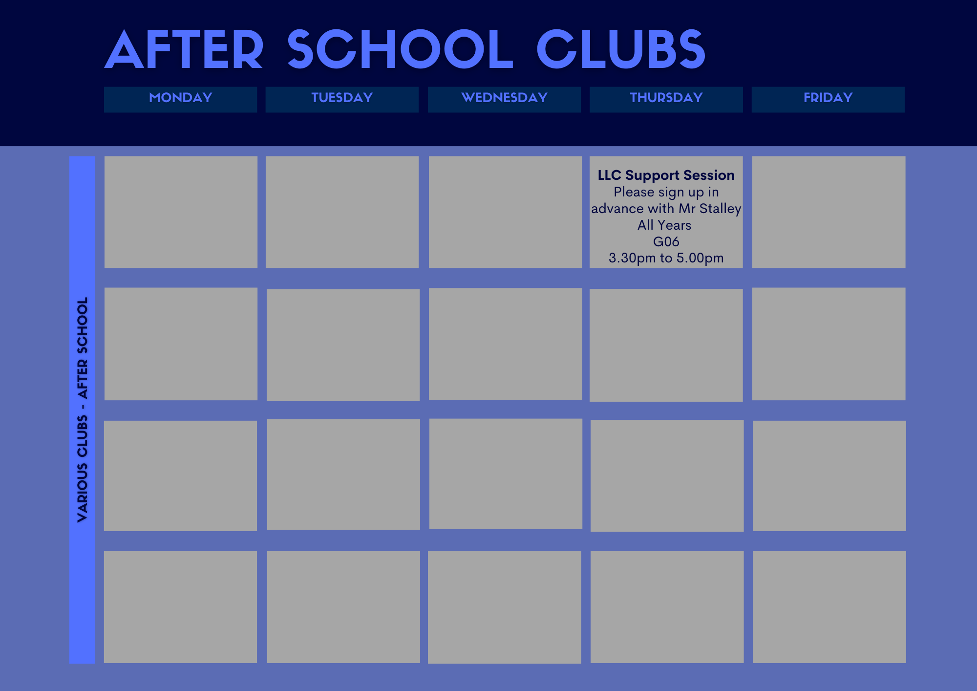 School Clubs and Societies (4)