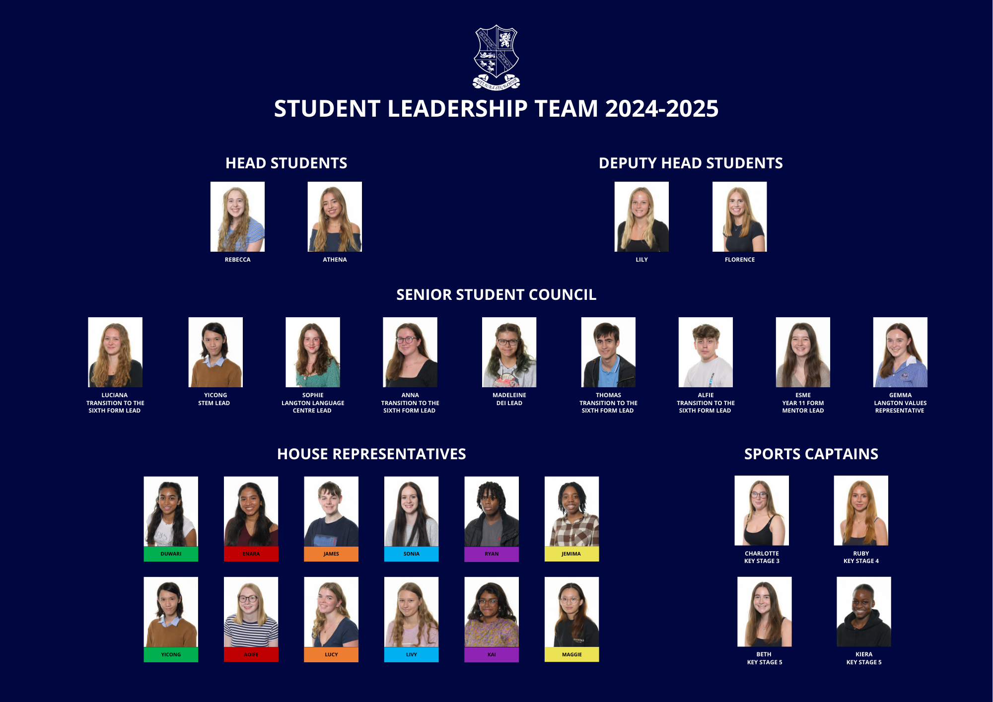 Student Leadership Team 24 25 (420 x 297 mm)